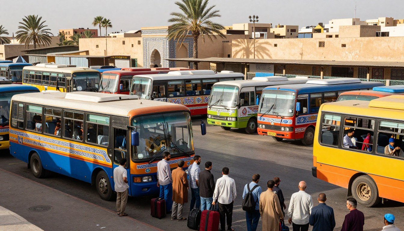 Buses in Morocco